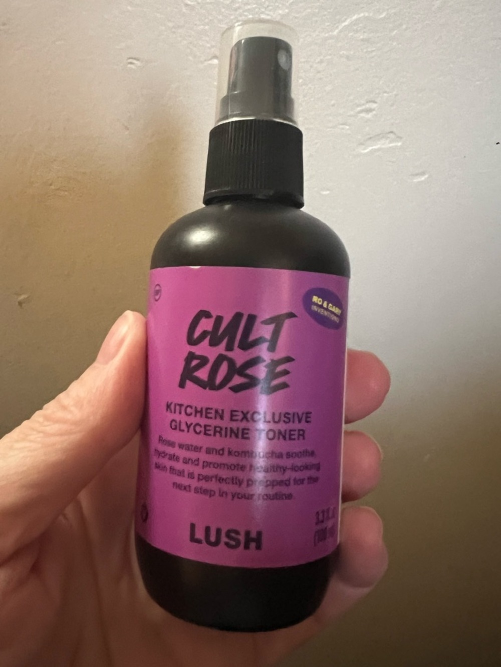 Lush Cult Rose Glycerine Toner - Kitchen Exclusive BRAND NEW